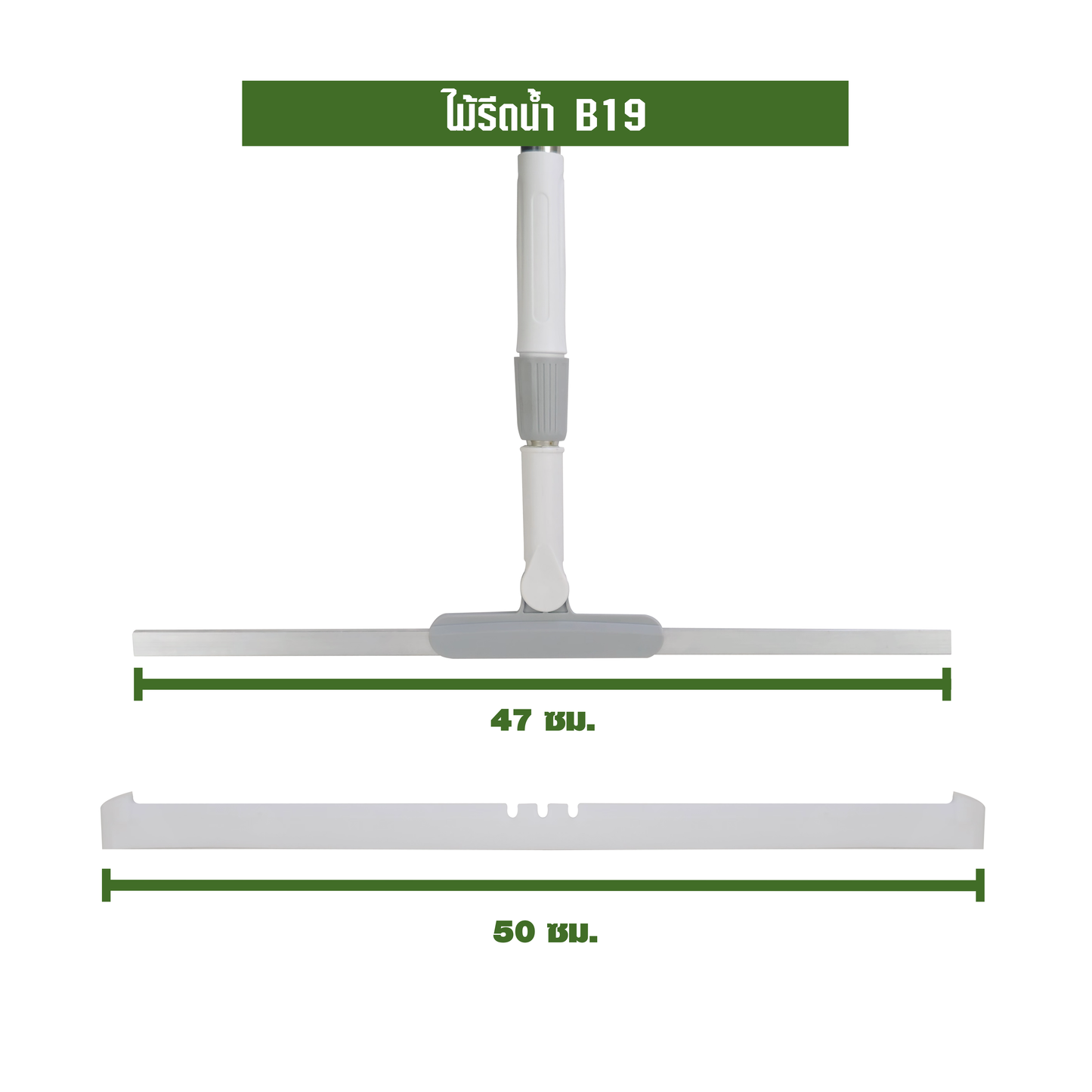 ไม้รีดน้ำ B19